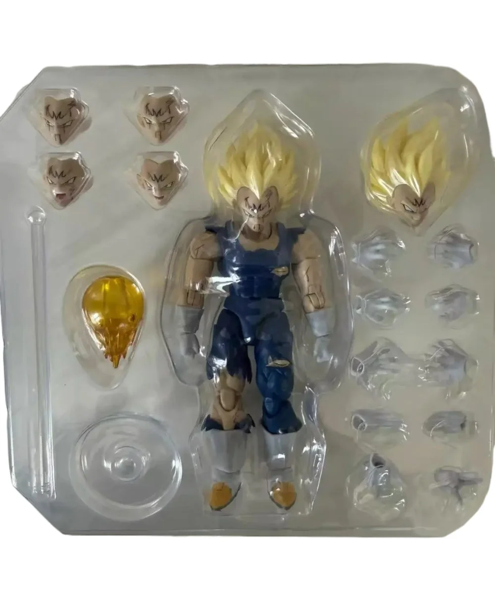 

Black Hole Toys & TK Dragon Ball Z SHF Super Saiyan SSJ Majin Vegeta Battle Damage Full Power Anime Seriesin