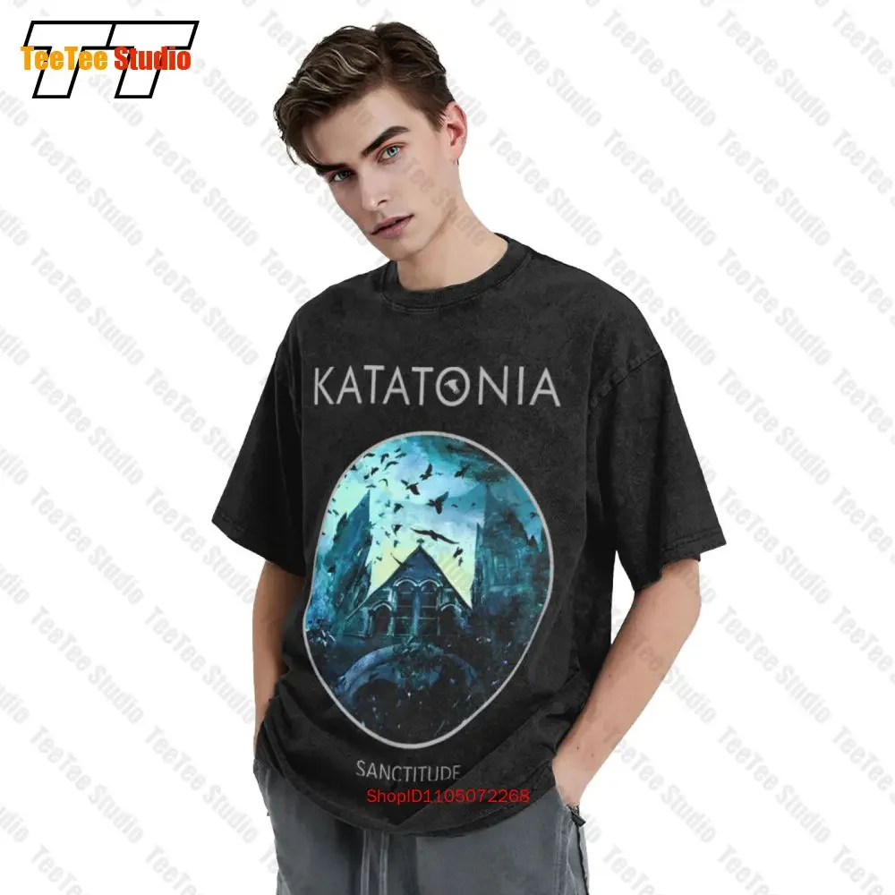 Katatonia Band Top Vintage Unisex T-Shirt Progressive Rock Metal X2IP