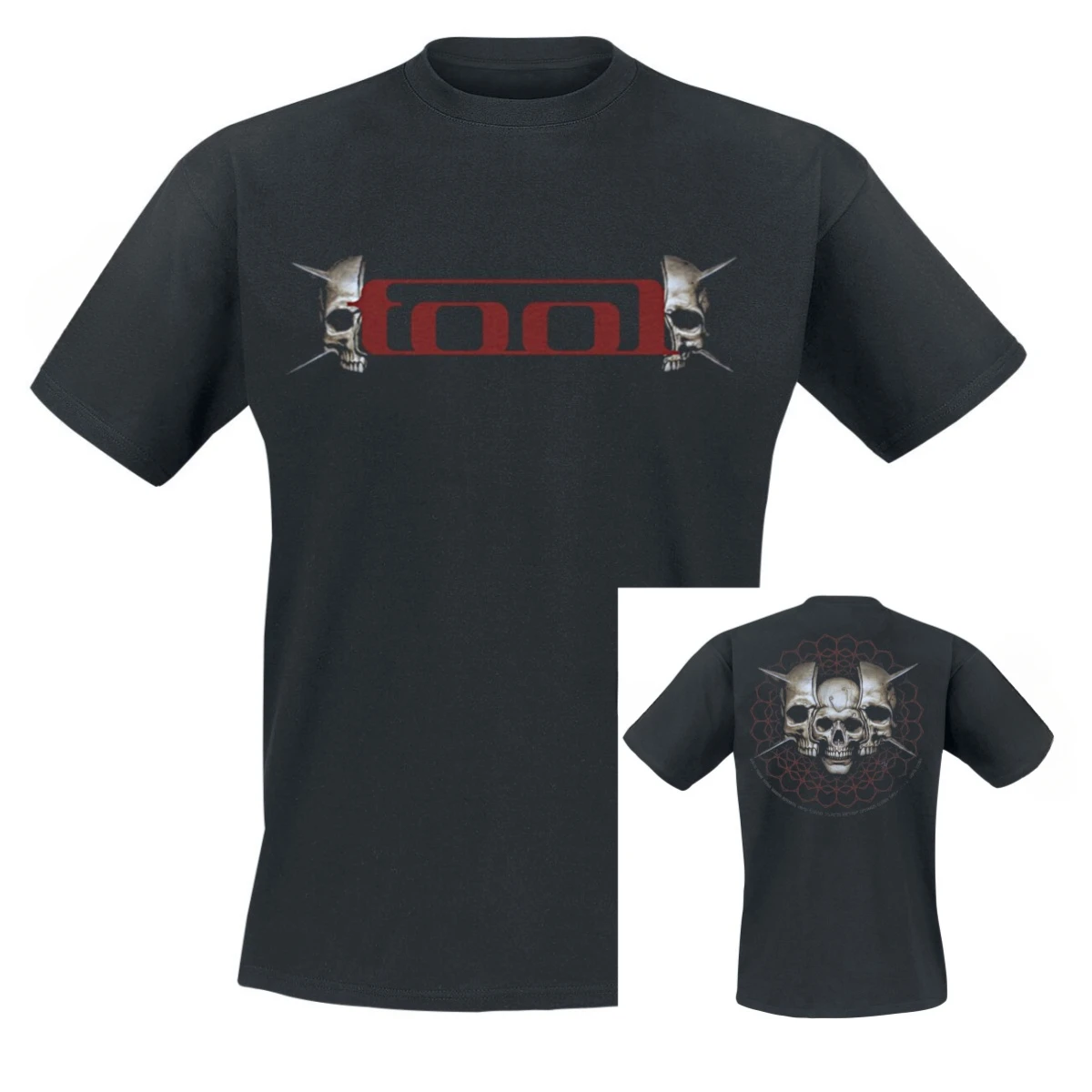 Nerve Ending Tool T-Shirt Men Women Vintage Metal Rock Band Graphic Tee 100% Cotton  Summer Streetwear Top