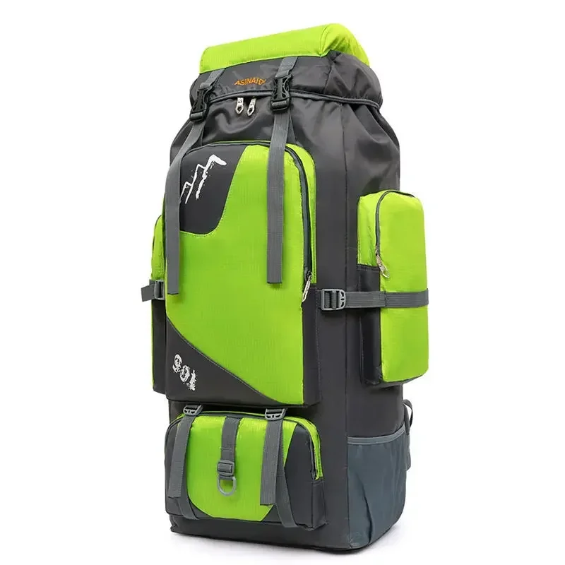 Imagem -05 - Mochila de Caminhada Impermeável para Homem Bolsa de Grande Capacidade para Escalada Esporte de Montanhismo ao ar Livre 60l