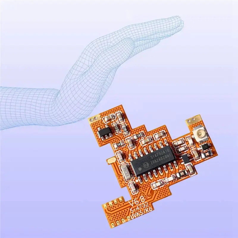 Reliable-SI4732 V6.8 FPC Modified Module+Loop Antenna For Quansheng UVK5 K6 Shortwave Full Band/Single Sideband Reception,SI4