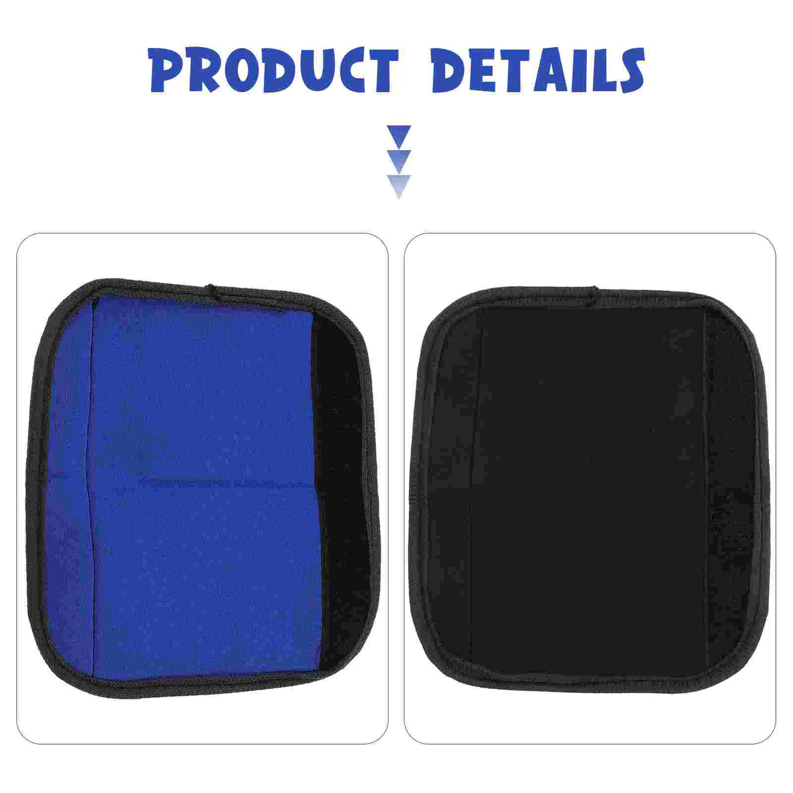 Removable pads Bar Pad Barbell Cover Horizontal Polyester Hip Accessories Thrusts Grip Anti Sports Gym Mat Weightlift Padding