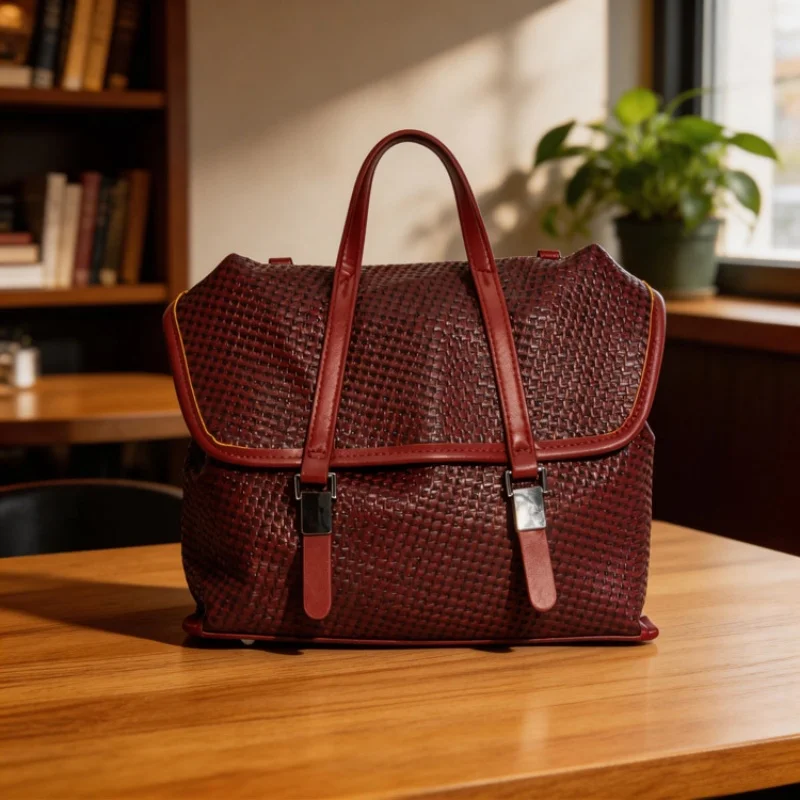

Elegant Ladies Straw Woven Handbag Women Holiday Beach Commute Casual Tote Top-Handle Bags Fashion Retro Shoulder Bags 2024