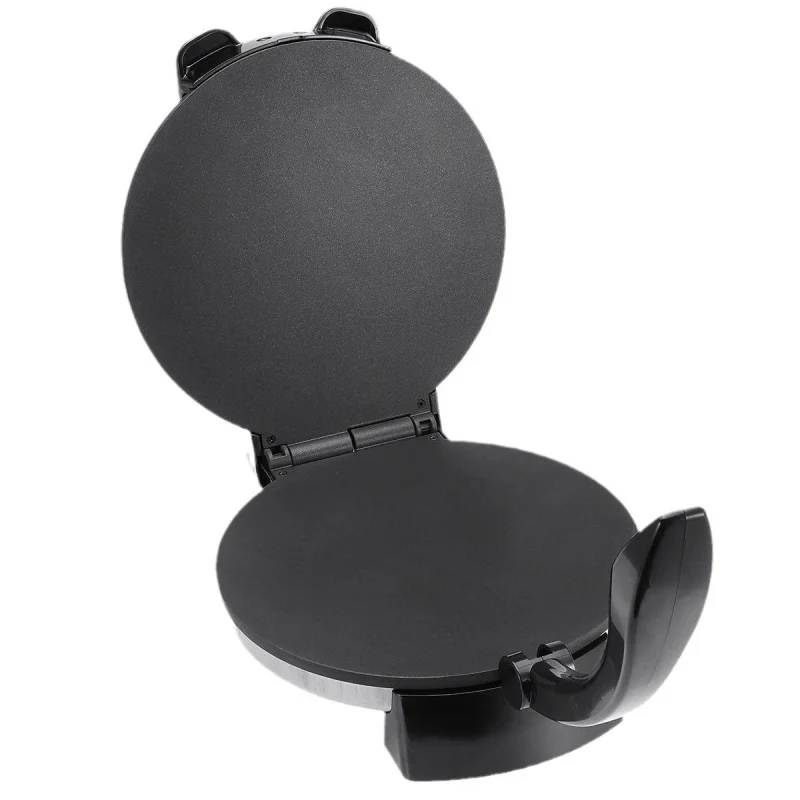 صانعة التورتيلا الكهربائية، صانعة الشاباتي الهندية غير اللاصقة مع مقبض التحكم في درجة الحرارة، غطاء من الفولاذ المقاوم للصدأ لسهولة الطبخ،