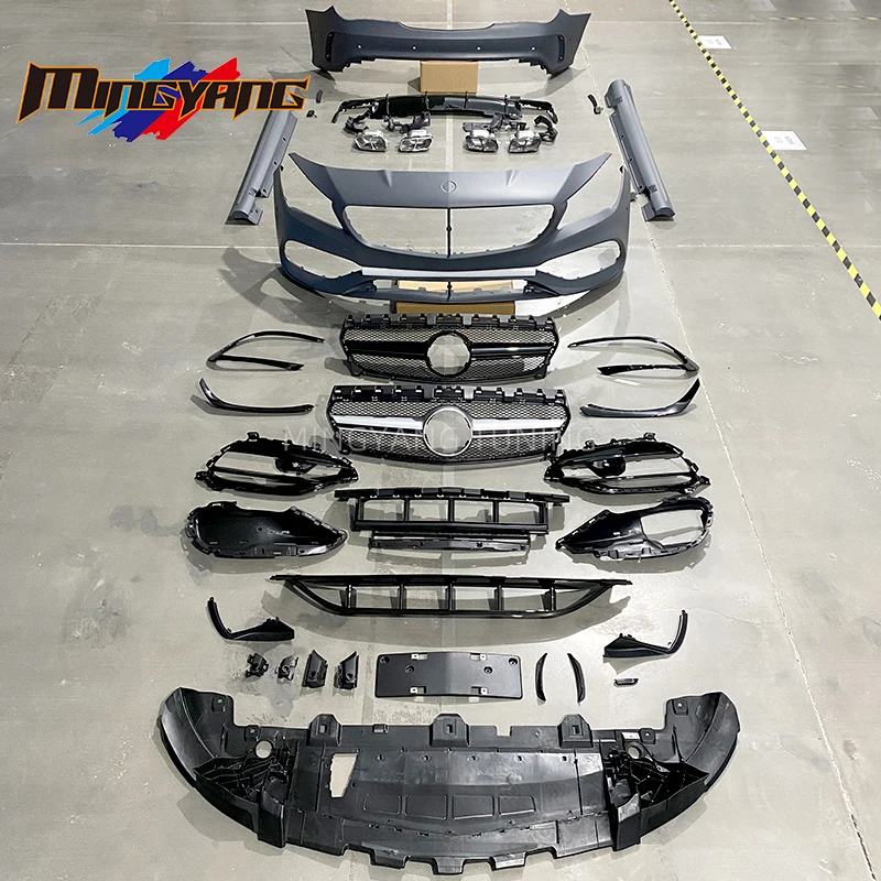 

Factory Hot Selling High Quality CLA45 Design Front Rear Bumper Grille Body Kit 2014-2019 for W117 Bodykit