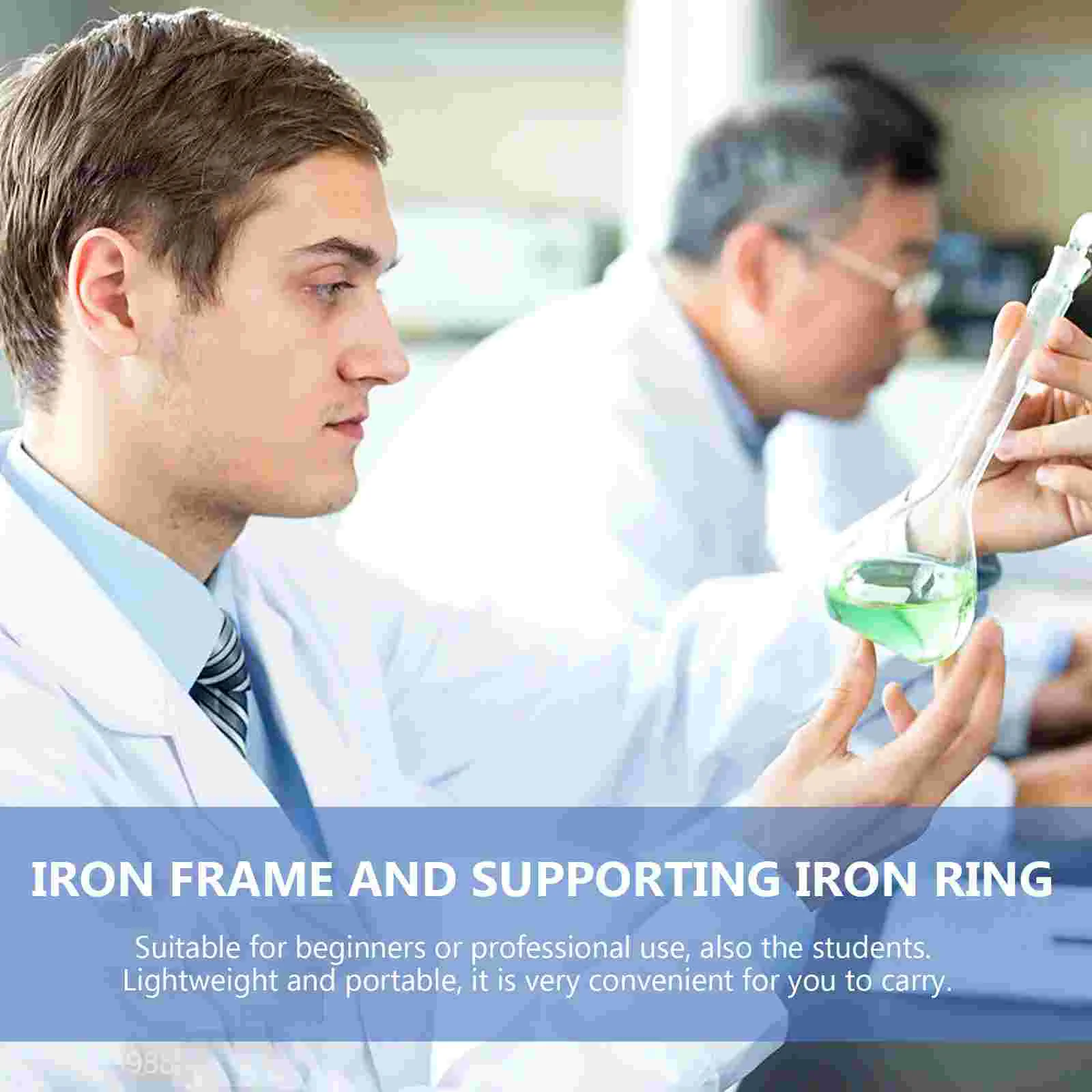 2-delige bekerhoepelring Experimentapparatuur Ondersteuning Retorringen Gesloten verlenging Laboratoriumsteunen