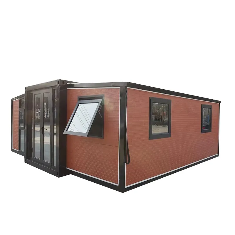 Mobile Container House Supplier Prefab 20ft Foldable Container House Modular Foldable Portable Tiny Container House for Mexico