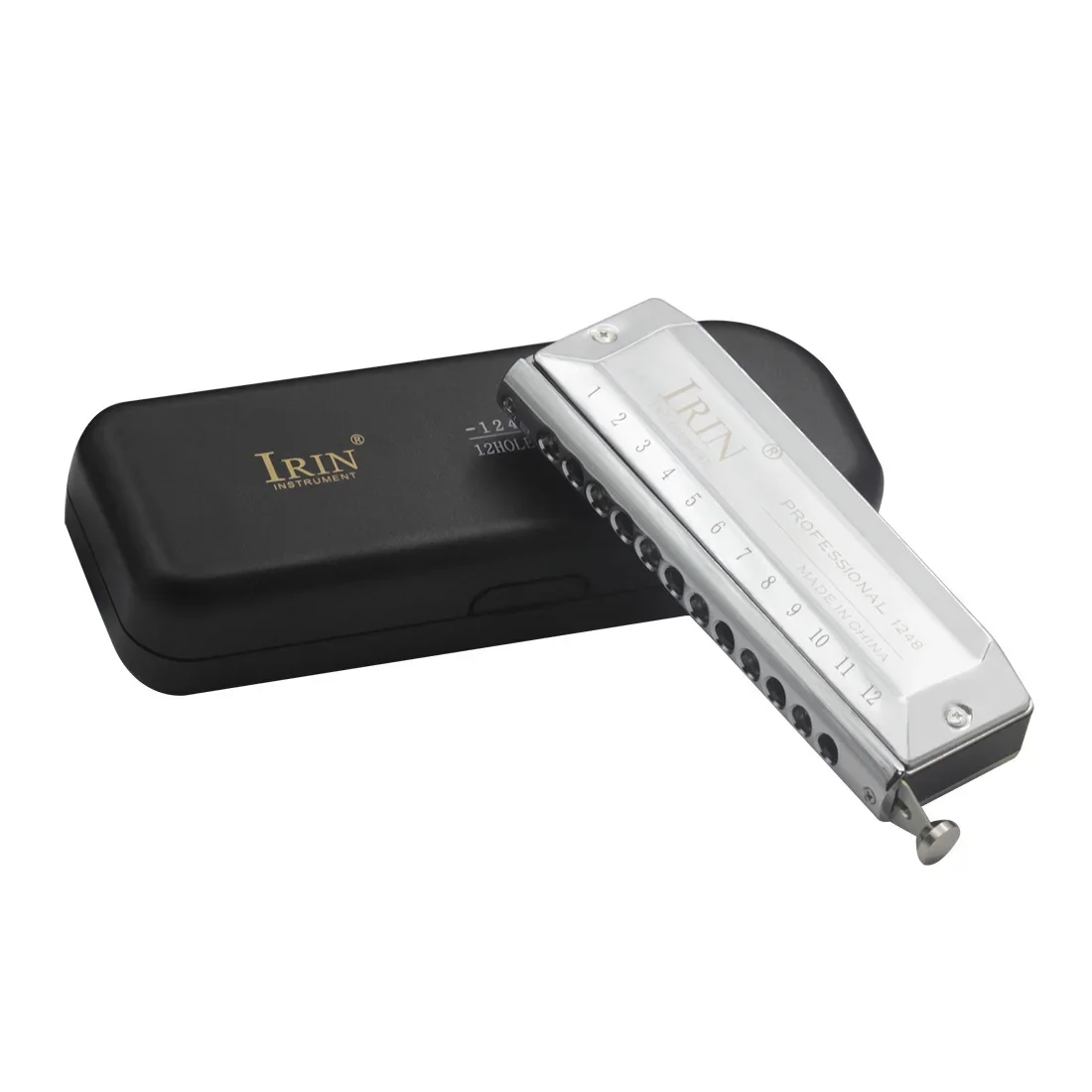 for 12-Hole 48-tone Chromatic Harmonica, Beginner's 12-hole Harmonica IRIN 1248