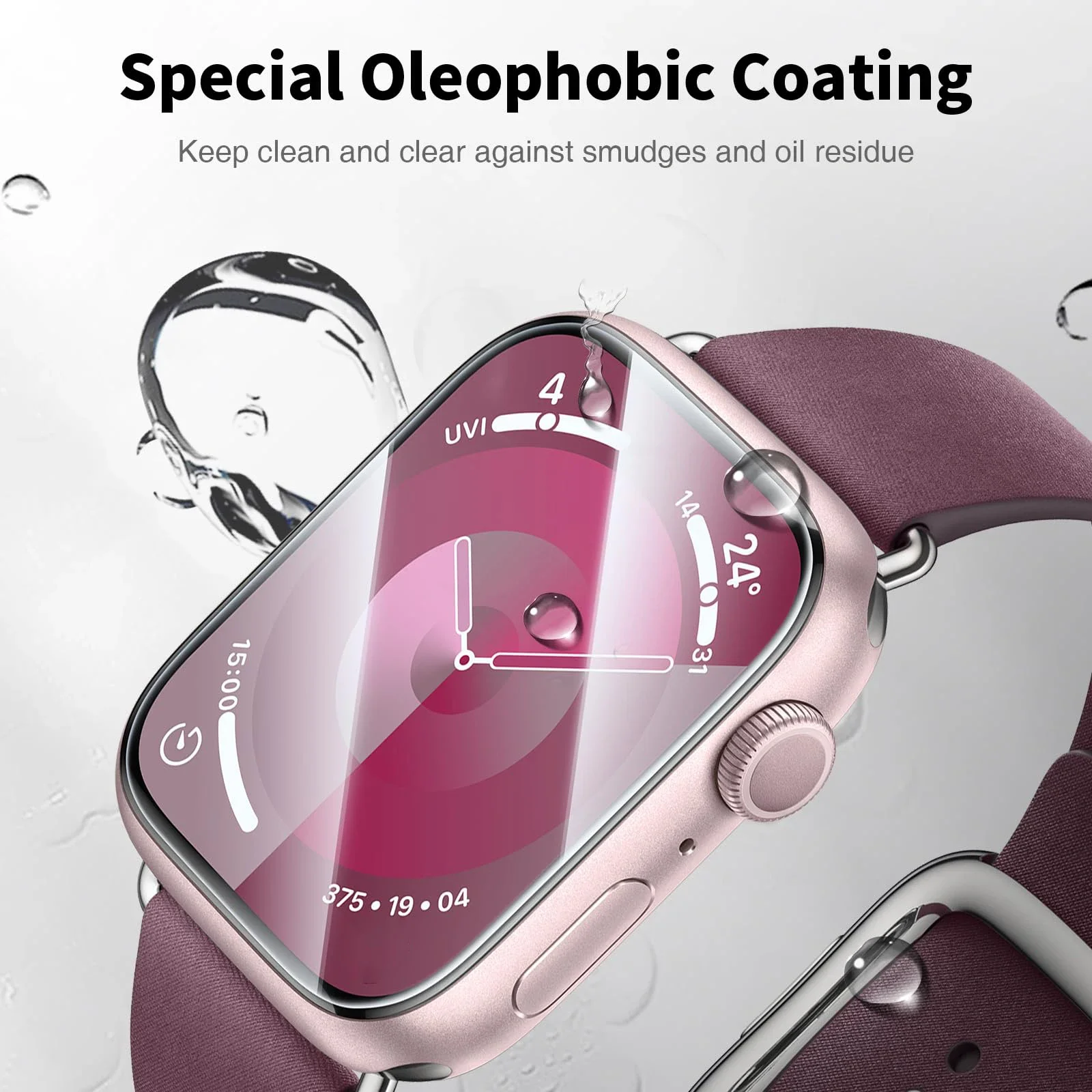 소프트 하이드로겔 화면 보호 필름, 애플 워치 7, 6 SE, 5, 4, 3, 40mm, 44mm, 42mm, 38mm, 아이워치 8 울트라, 49mm, 41mm, 45mm