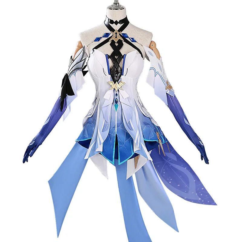 

XXOO Sexy Game Genshin Impact Skirk Cosplay Costume Full Set Uniform Outfis Skirk Cosplay Costume Role Play Props