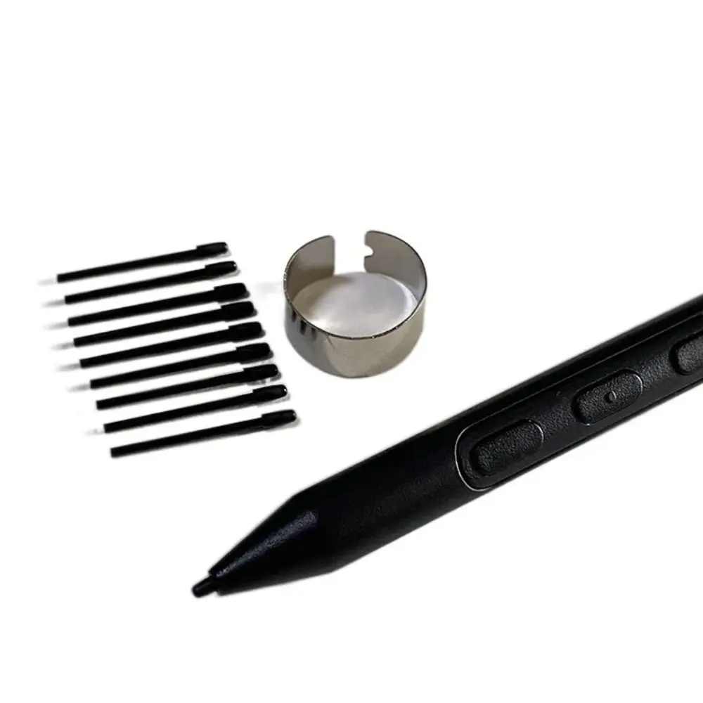 

Replacement Drawing Tablet Tips Smooth with Clip Pen Refills Set Durable POM for Wacom Pro Pen 3 PTK470 670 870 DTH135 172 271