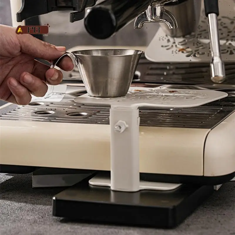 

AF93-Coffee Machine Electronic Scale Bracket, Extraction And Weighing Adjustable Bracket, Coffee Weighing Stand
