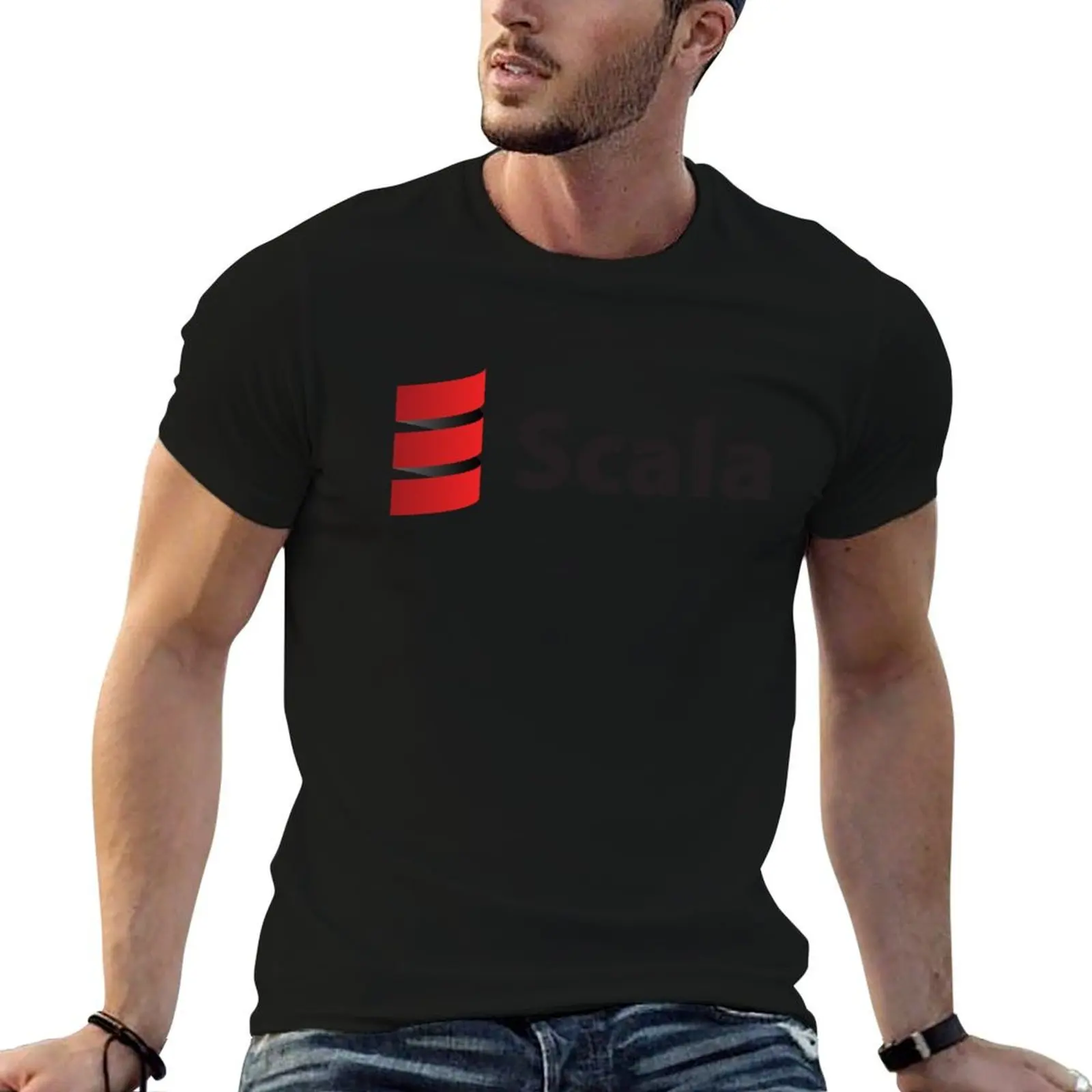 

Scala fit shirt t luxury cotton T-Shirt t shirts 100% cotton t brand for man slim man shirt men