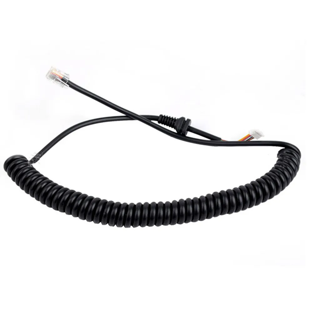 Zamiennik 6-pinowy kabel mikrofonowy przewód mikrofonowy do Yaesu FT-1900R FT-2900R kabel radiowy do mikrofonu MH-48A6J MH-42B6J