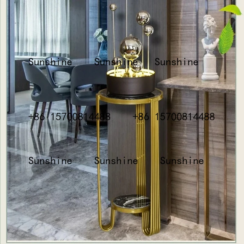 Office high-grade running water ornament, modern light luxury handicrafts, entrance water feature, living room decoration