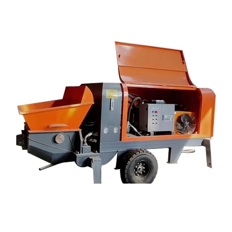 YG Diesel Mini Concrete Pump Truck Core Components Engine Motor Bearing High Efficiency Construction Diesel Concrete Pump Machin view 5