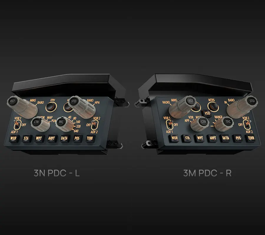 

WINWING Flight Simulator PDC 3N /PDC3M Left And Right Flight Panel Zibo PMDG iFly For X-Plane MSFS