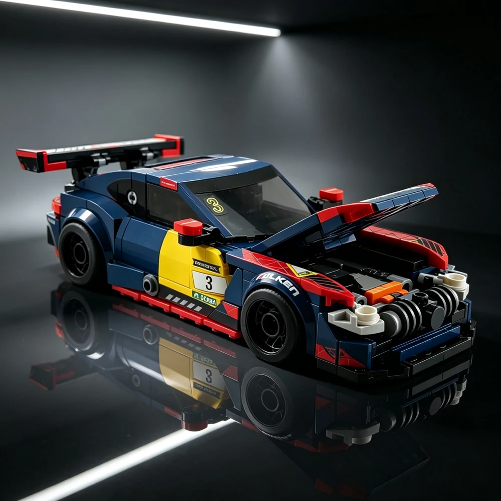 MOC-258495 Speed ​​Series 2026 Nürburgring NL2 Racing Car Model Building Blocks DIY Modular Car Assembly Toy Adult Birthday Gift