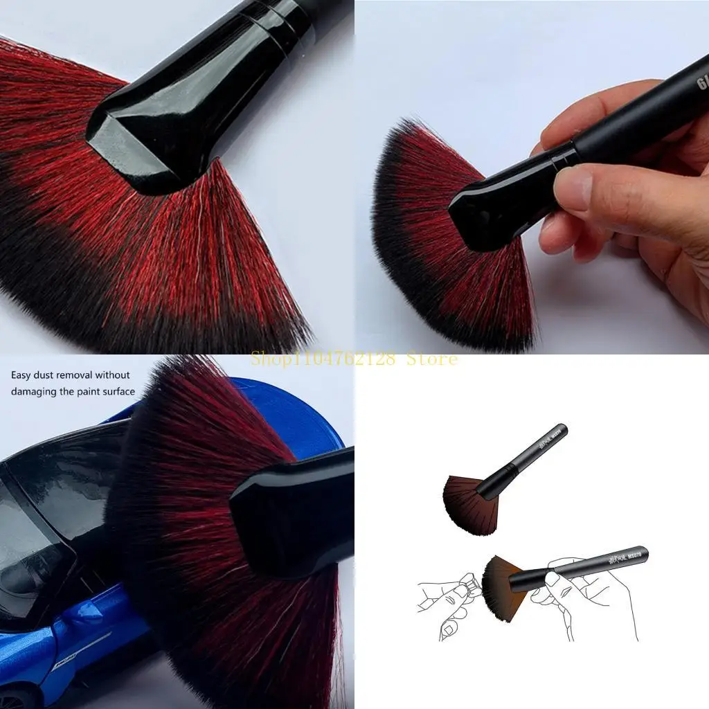 Professional Soft Bristle Craft Brush Dust Removers Gentle On Surfaces Perfect For Miniatures And Electronics best sale