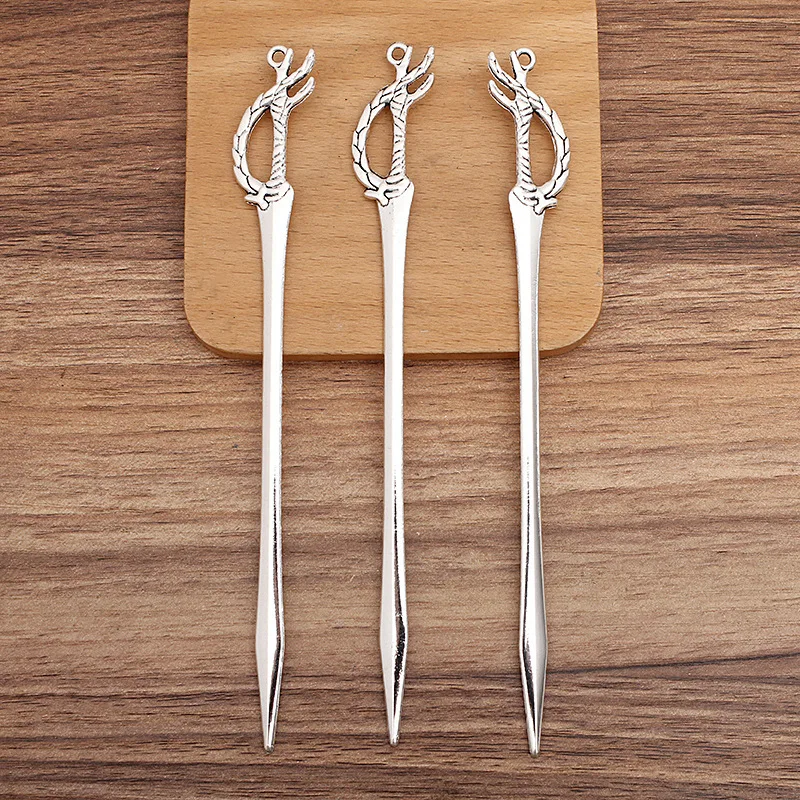 BoYuTe Alloy Hair Stick Handmade Materials Factory Supply Vintage Diy Hair Jewelry Accessories and Components