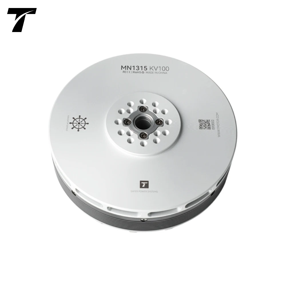 T-MOTOR MN1315 KV100 Custom OEM& ODM Brushless Drone Motor UAV Multirotor Motor For RC Big Drone