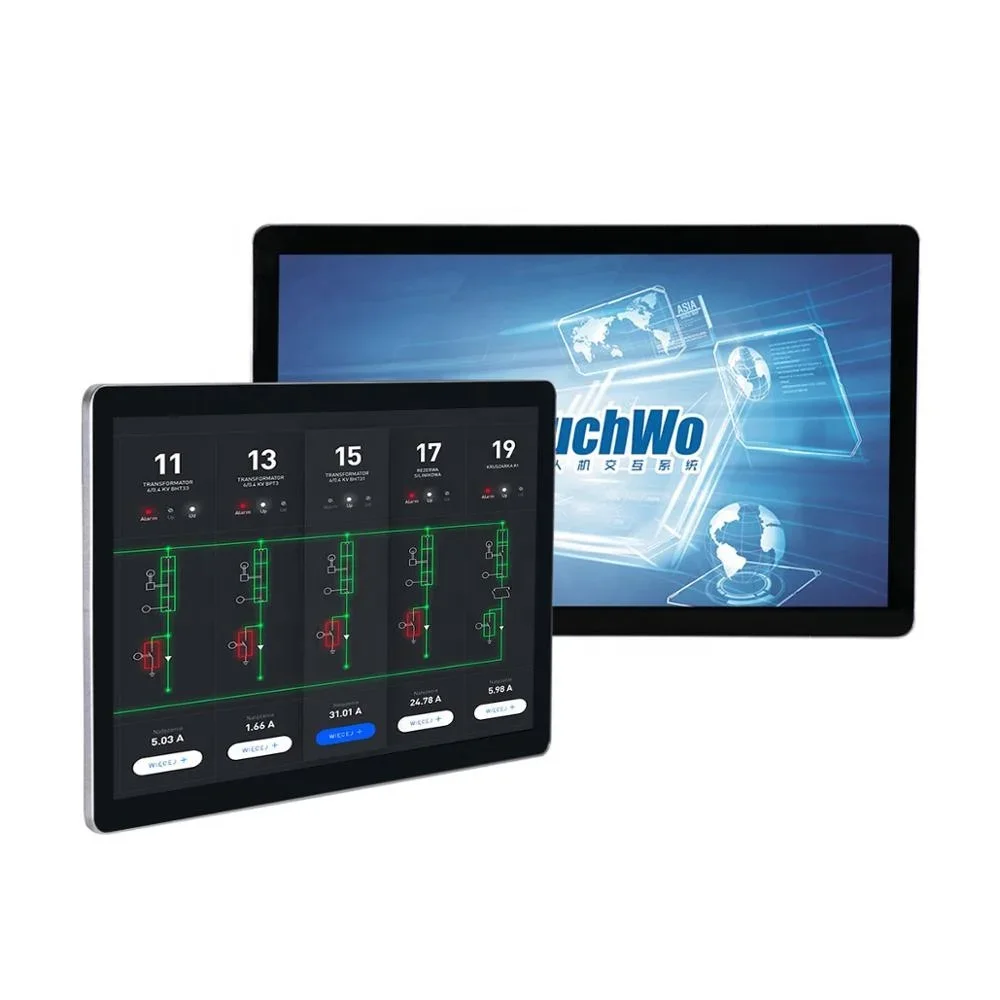 2020  Desktop Industrial touch panel 15.6 Inch programmable Touch Screen All In One PC