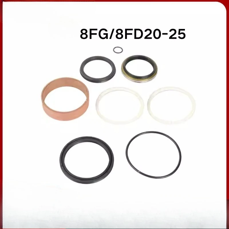 

Ремкомплект уплотнений промежуточного цилиндра для вилочного погрузчика Toyota 8FG/8FD20-25, артикул 04652-20080-71