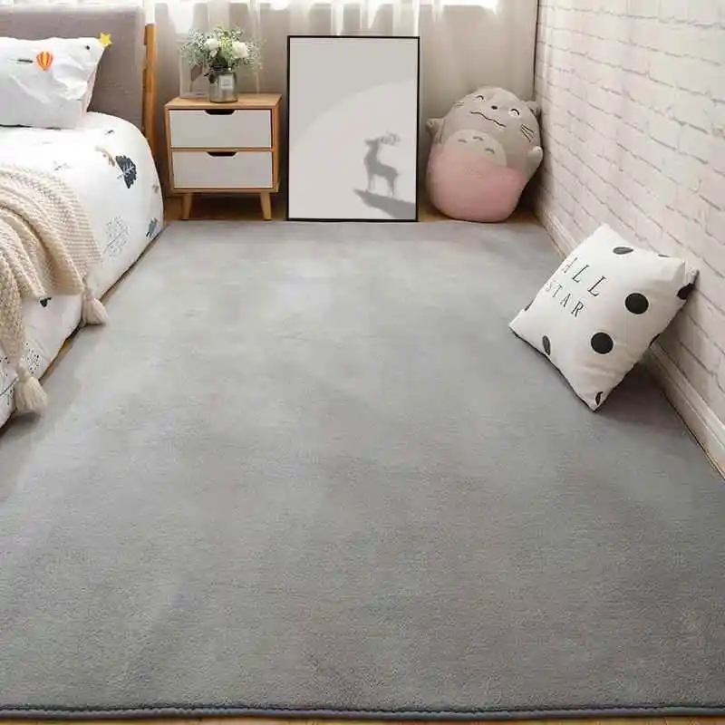 Thickened Bedroom Carpet Living Room Area Rug Easy to Clean Large Scale Room Placement Window Foot Mat Southeast Asia Style