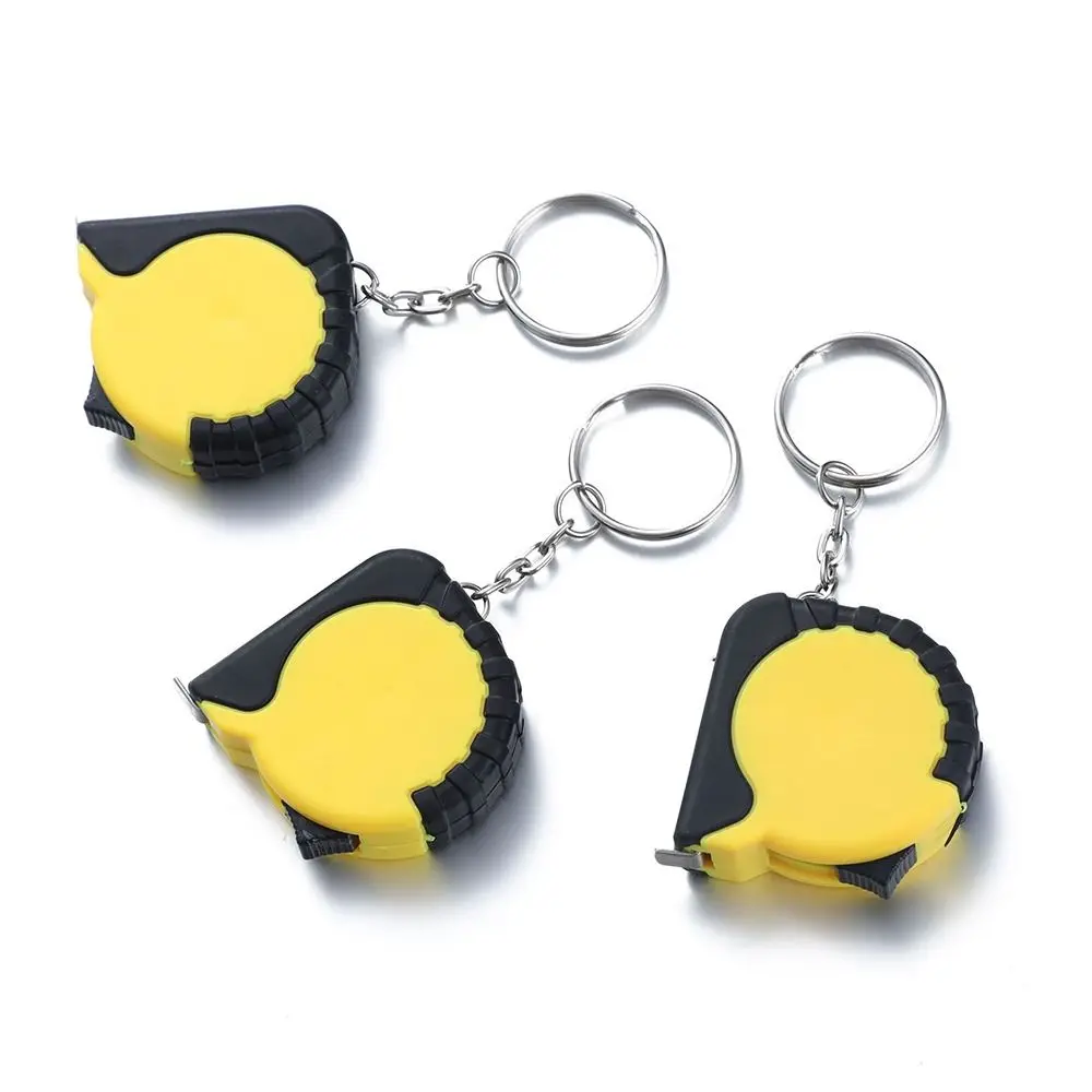 المحمولة 1 متر/3FT شريط القياس أداة قياس مع المفاتيح النجارة حاكم مقاومة للاهتراء سميكة مسطرة الصلب الصغيرة