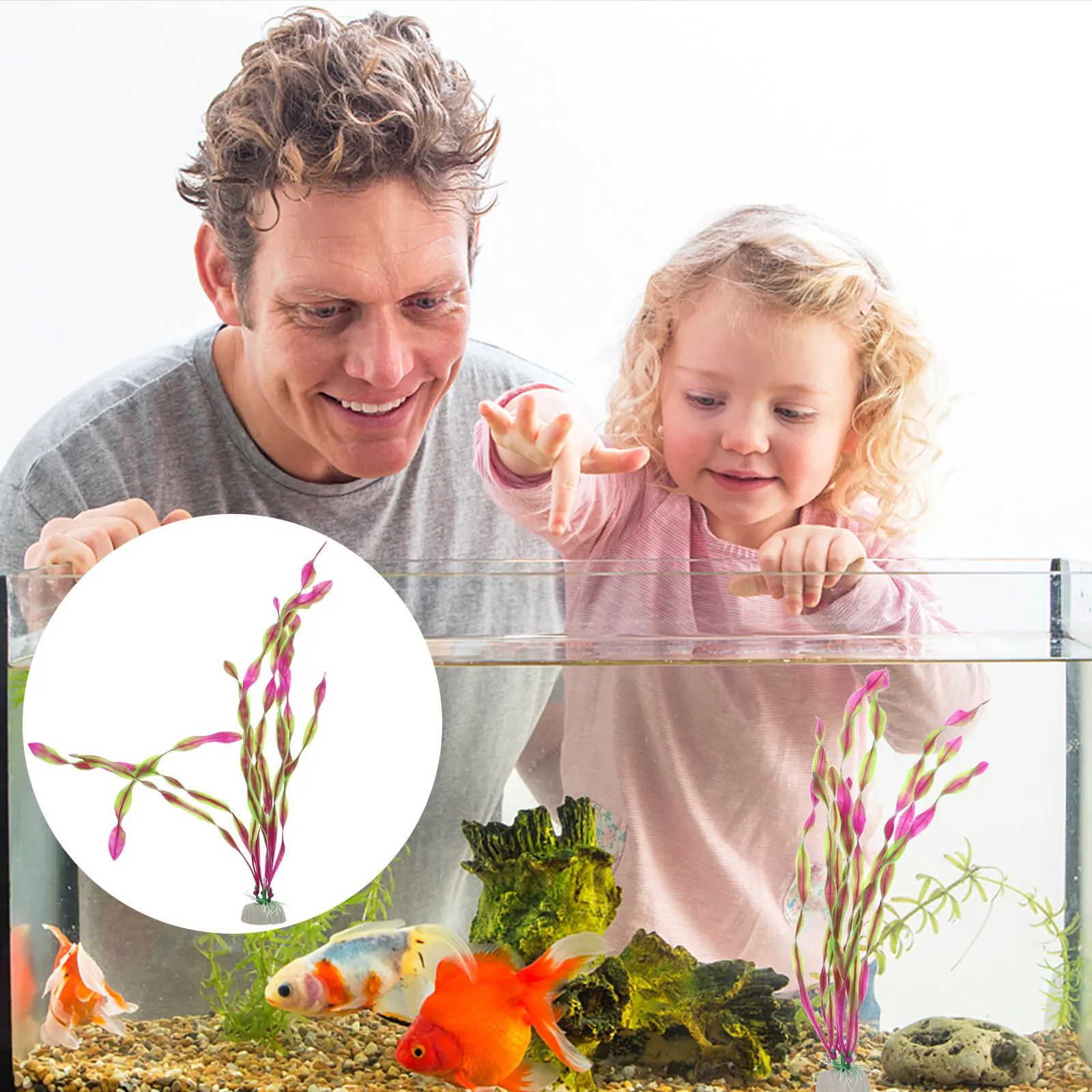 

10 шт. Искусственные водоросли премиум-класса для аквариума, реалистичные имитации, яркие пластиковые растения для оформления аквариумного ландшафта