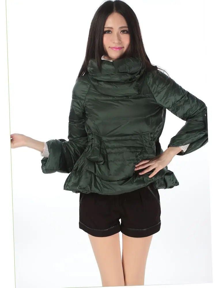 All\'ingrosso inverno nuovo marchio di moda A-word collo alto piumino caldo femminile soffice piumino d\'anatra bianco wj1449