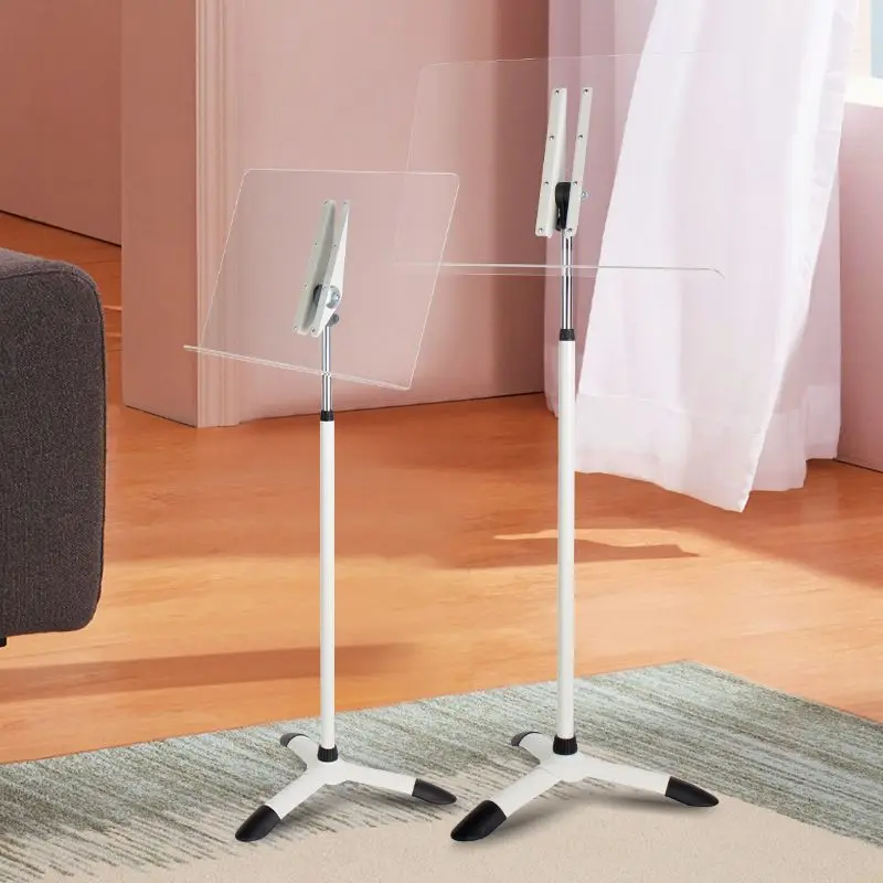 

Transparent music stand Lifting and retractable Home floor guitar big violin professional stand playing sheet music table