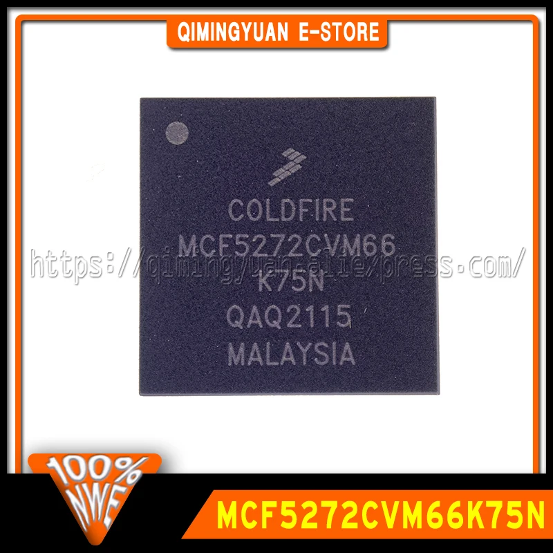 1PCS MCF5272CVM66K75N MCF5272CVM66 BGA 100% New Spot stock