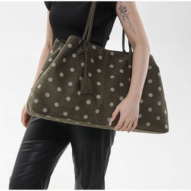 Vintage Casual Tote Tasche Neue Große-kapazität Handtasche Europa Amerika Beliebte Heißer Verkauf Unterarm Tasche Hochwertige Pu Pendler Taschen – Detail 37