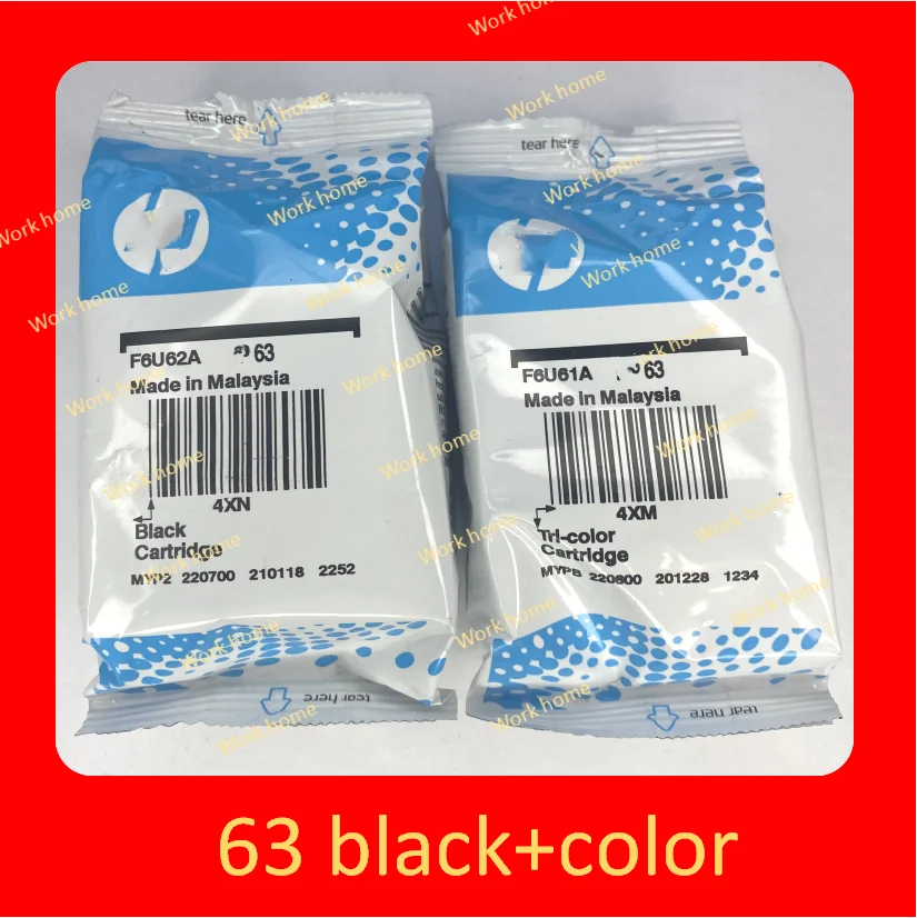 

HP Original 63 Ink Cartridge Compatible For HP63 Deskjet 1110 2130 2132 3630 3632 Officejet 3830 4650 4652 5220 5232