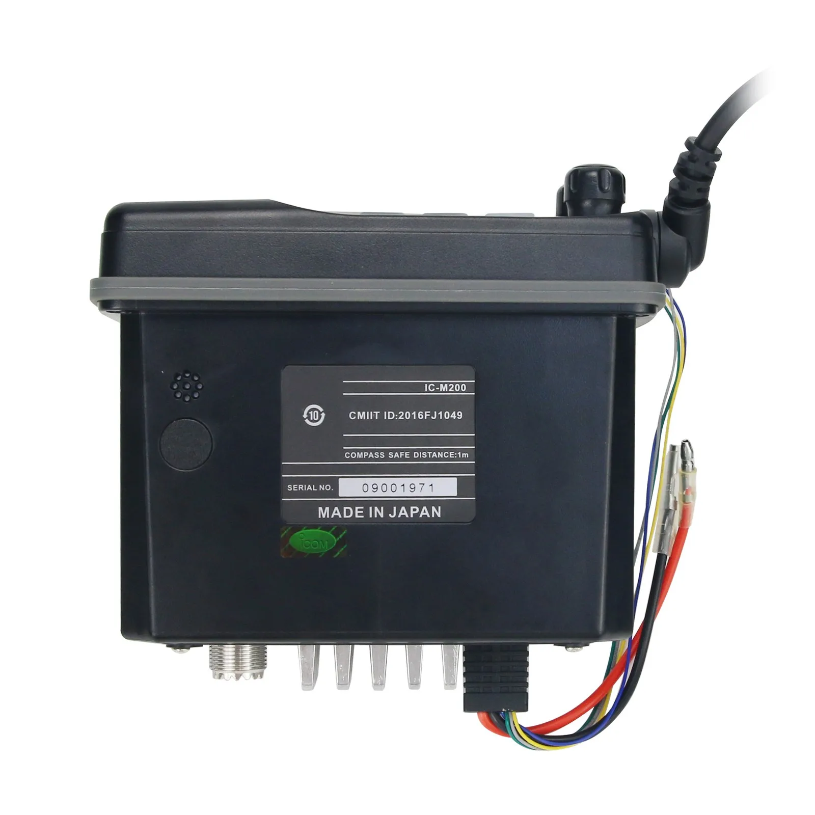 25W IC-M200 วิทยุมือถือกันน้ํา VHF Marine วิทยุ Submersible สถานีวิทยุรถยนต์สําหรับ ICOM