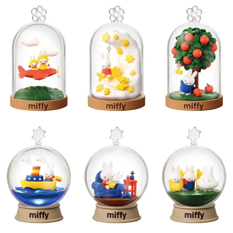 

Оригинальные игрушки-террариумы Re-Ment, 6 шт., для детей, подарок, коллекционные модели, украшения