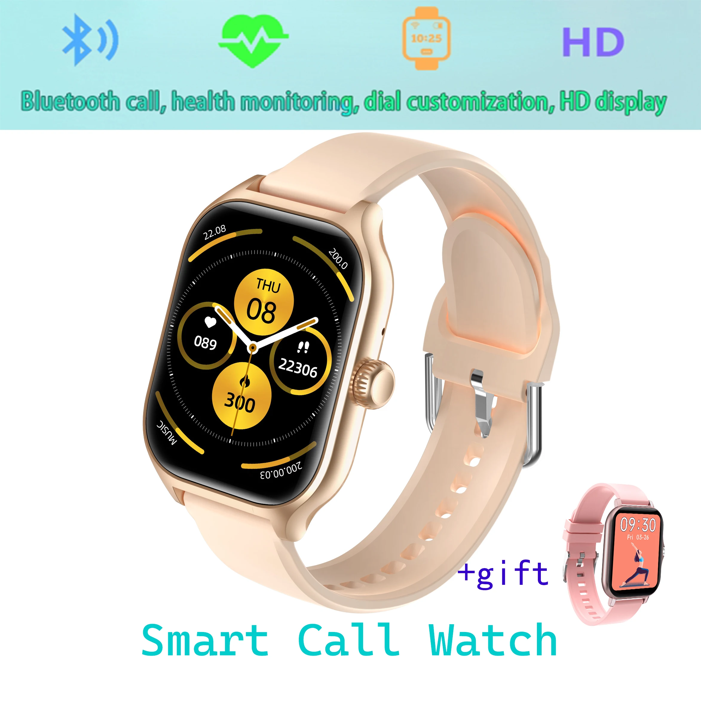 

GTS4 Smart Watch Business Watch, Health Monitoring, Message Alerts, Long Battery, Smooth OperationGive a watch of the same value