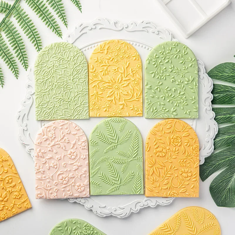 

New Plant Flower Cookie Embosser Mould Spring Easter Party Fondant Biscuit Mold Cake Decorating Tools Acrylic Icing Cookie Mould