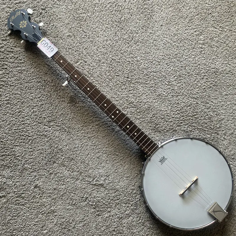 

G049 Rally Banjo Guitar Made By Korea Factory in China 5 String Acoustic Banjo with Open Body Stock Items
