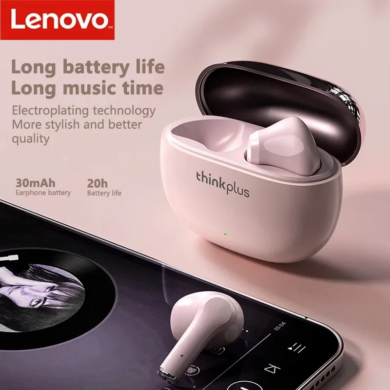 Lenovo X15 Pro Bluetooth 5.1 Wireless Long standby Earphones Long Music Time Headphones Multi-layer Sound Effect Earbuds