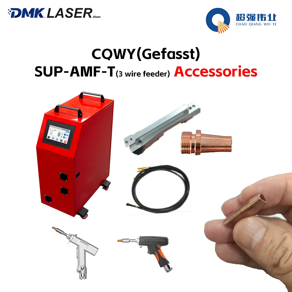 CQWY Gefasst SUP-AMF-T 3 Wire Feeder Accessaries AS-16T AS-20T Welding Nozzle Connector Adjuster Hose For SUP21T SUP23T SUP28F