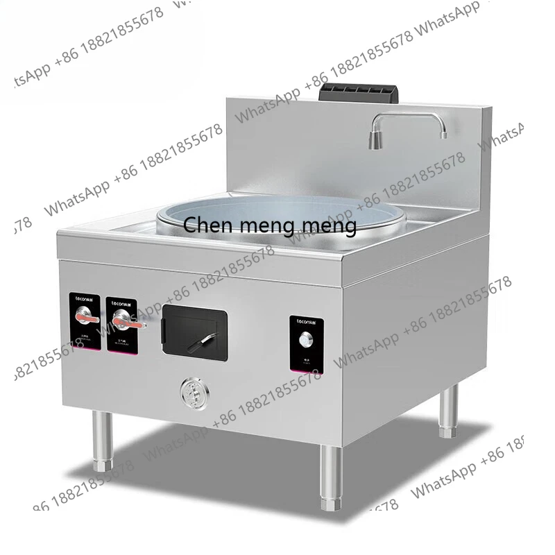 

Commercial large pot stove canteen hotel gas fire stove unit kitchen single head liquefied gas stove