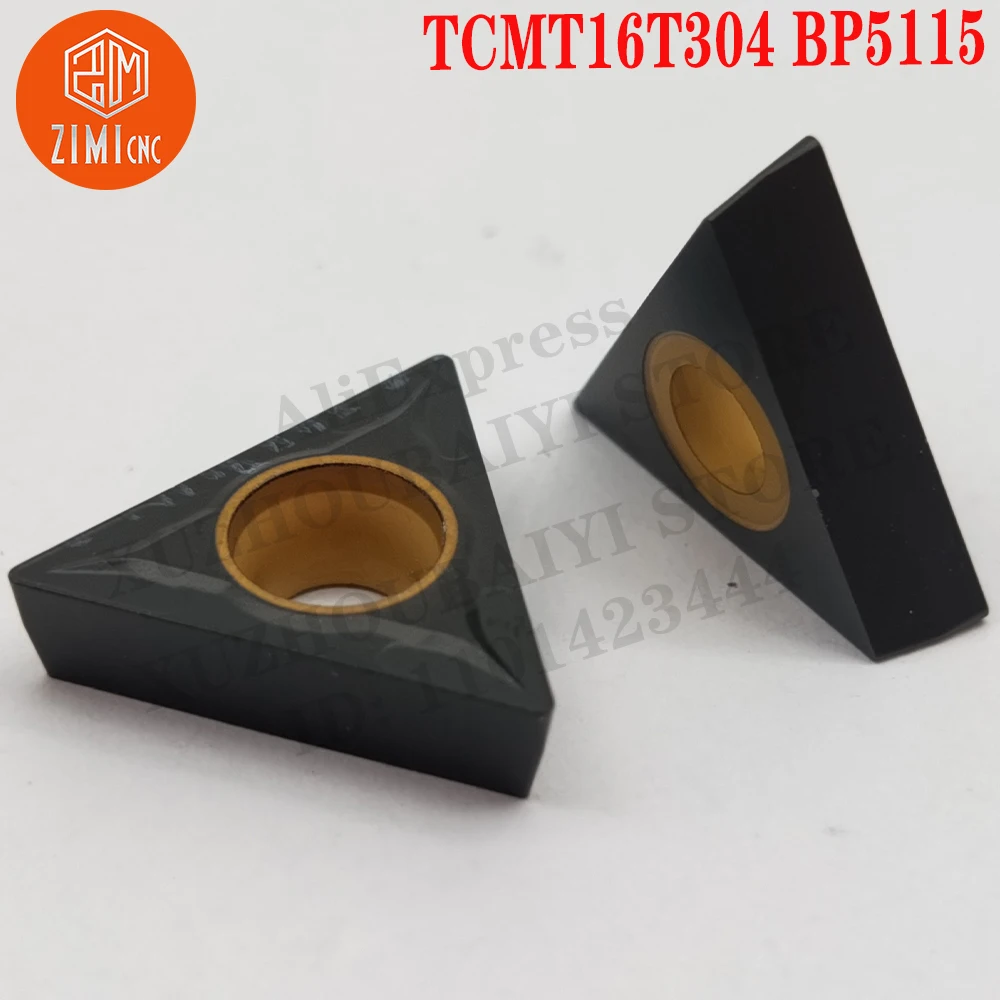 TCMT16T304 BP5115 TCMT Turning Tool Carbide Insert TCMT Lathe Cutter Tool Blade CNC tool metal lathe mechanical Carbide Insert