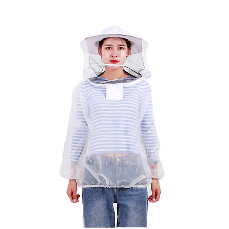 Beekeeping tools, new fishing mosquito-proof clothing, outdoor mosquito-proof clothing, travel camping clothing, mesh yarn, brea