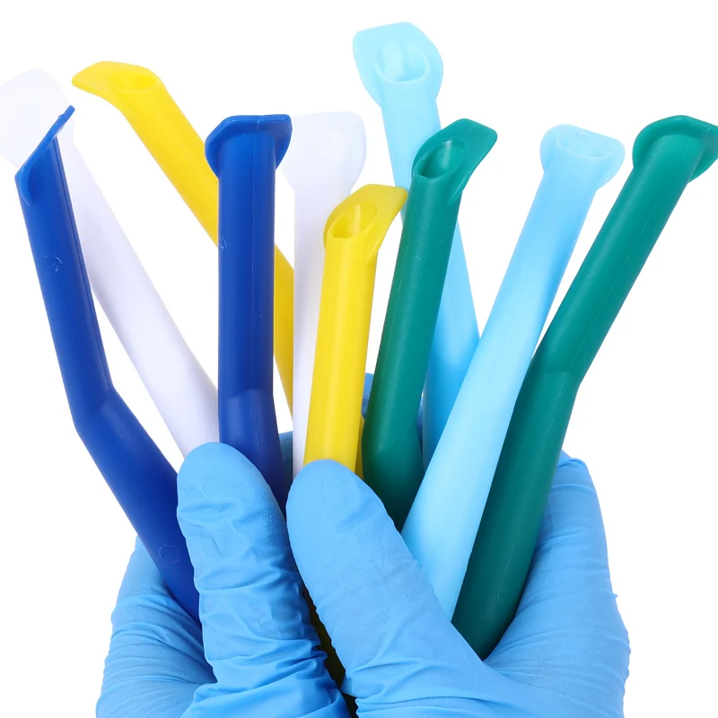 

10pcs Dental Aspirator Saliva Tube Disposable Surgical Strong Duckbill Suction Tips Dentistry Oral Care Tools For Adult Children