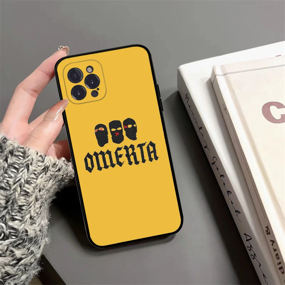 Omerta Maes Phone Case Silicone Soft For Iphone 15 14 13 12 11 Pro Mini XS MAX 8 7 6 Plus X XS XR Cover