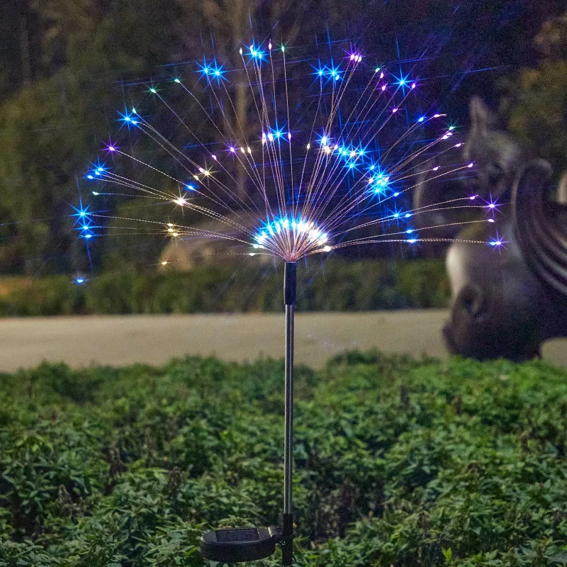 

Solar Lights Waterproof Outdoor Dandelion Flash String Fairy Lights 150 LED for Garden Landscape Lawn Decor