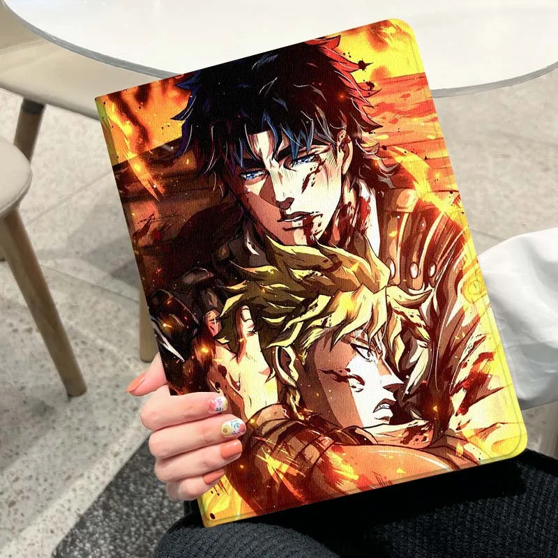 Anime J-JOJOS COOL For iPad Pro Air Mini 1 2 3 4 5 6 7 7th 8th 9th 10th 11th 10.2 9.7 10.5 10.9 11 2024 2025 Tablet Case