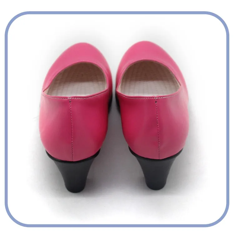 Lovelive شيطان توقظ Koizumi Hanayo تأثيري أحذية هالوين كرنفال الأحذية أنيمي اكسسوارات تأثيري الدعائم أحذية بولي يوريثان مخصص